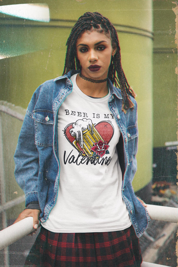 Beer Is My Valentine - DTF Transfer