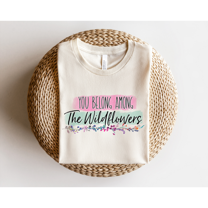 AMONG THE WILDFLOWERS   - DTF Transfer