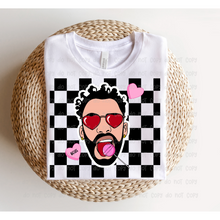 Load image into Gallery viewer, B@D BNNY CHECKERS  – DTF Transfer
