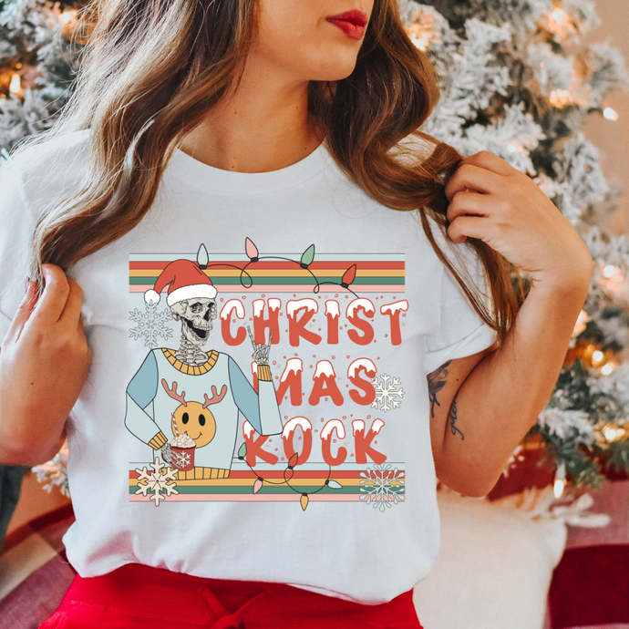CHRISTMAS ROCK – DTF Transfer