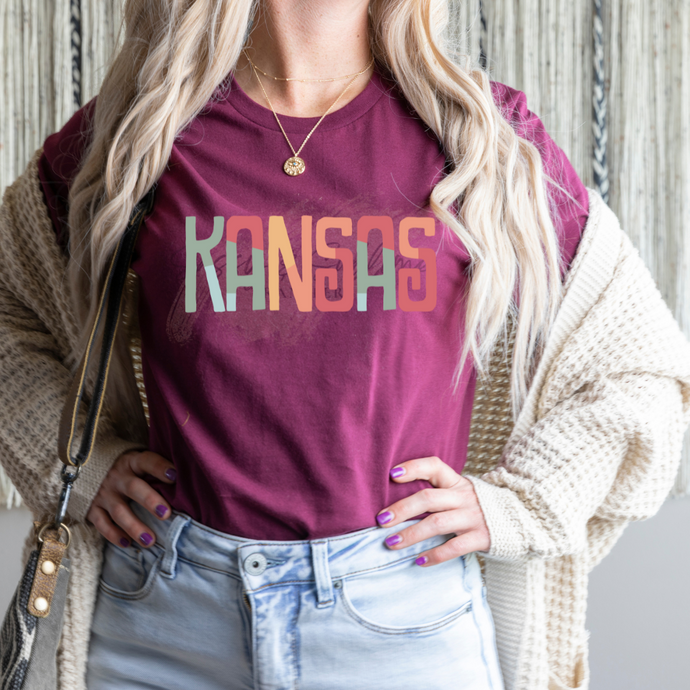 COLORFUL KANSAS – DTF Transfer