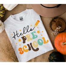 Load image into Gallery viewer, HELLO FALL PRESCHOOL GRADE  - DTF Transfer
