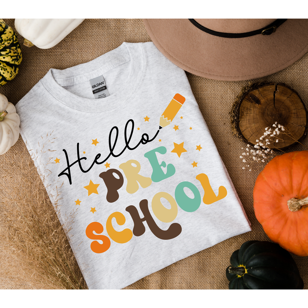 HELLO FALL PRESCHOOL GRADE TRANSFER