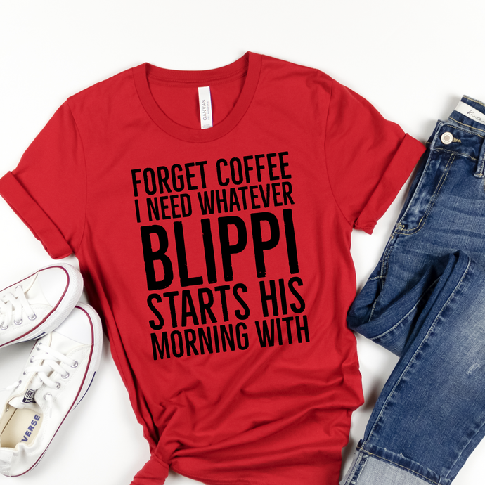 FORGET COFFEE  - DTF Transfer