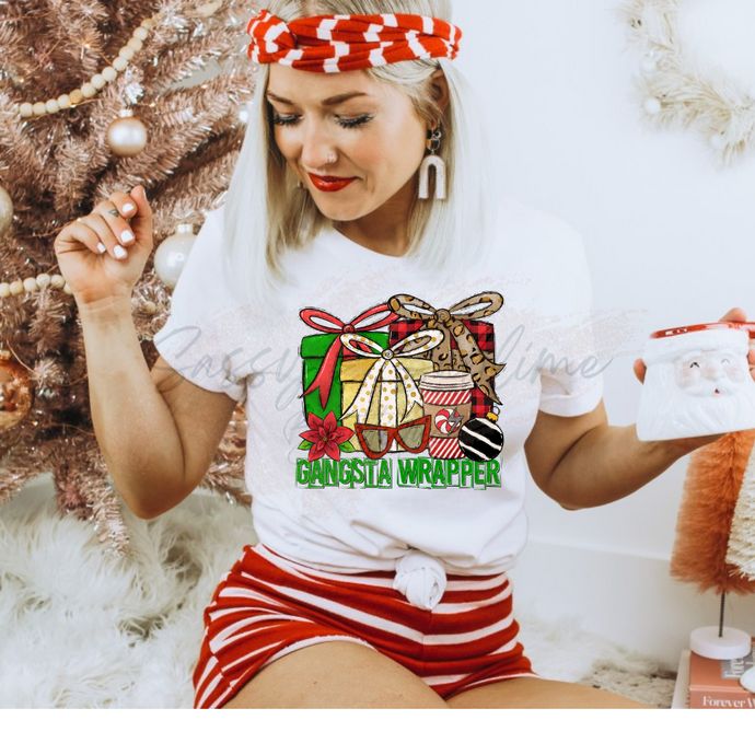 GANGSTA WRAPPER – DTF Transfer