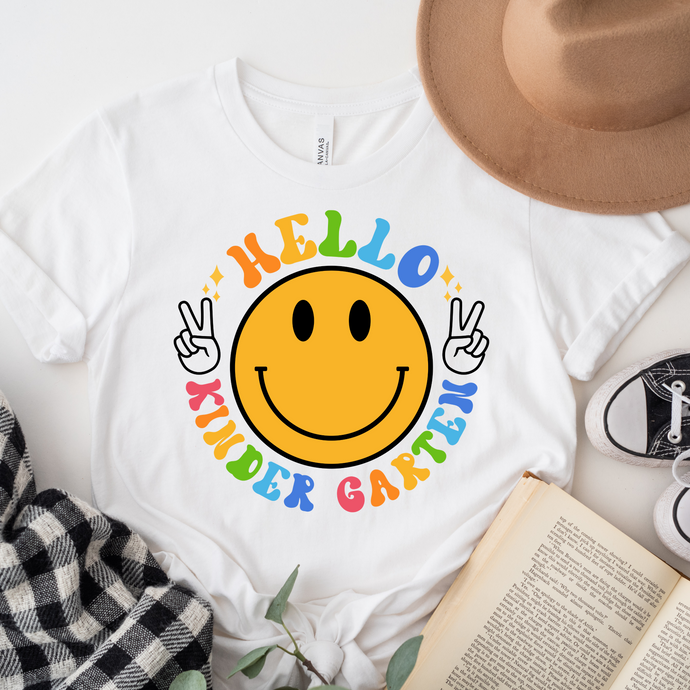 STAY HAPPY KINDERGARTEN  - DTF Transfer