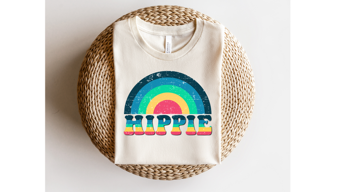 HIPPIE  - DTF Transfer