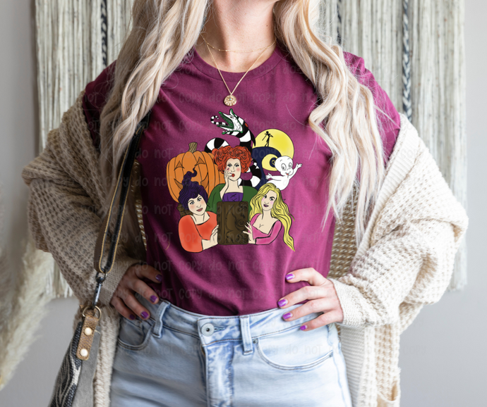 Witch Sisters Collage  - DTF Transfer