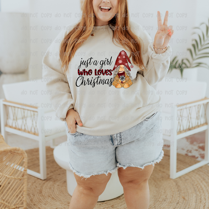 JUST A GIRL  – DTF Transfer