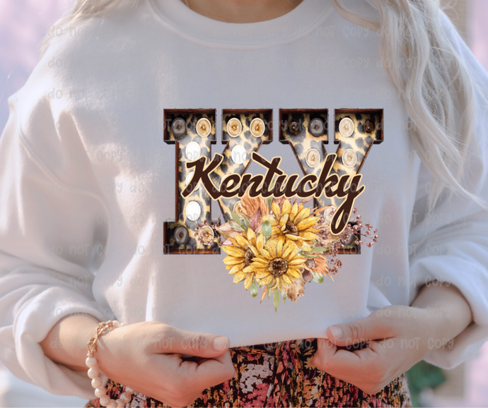 KY Sunflowers - DTF Transfer
