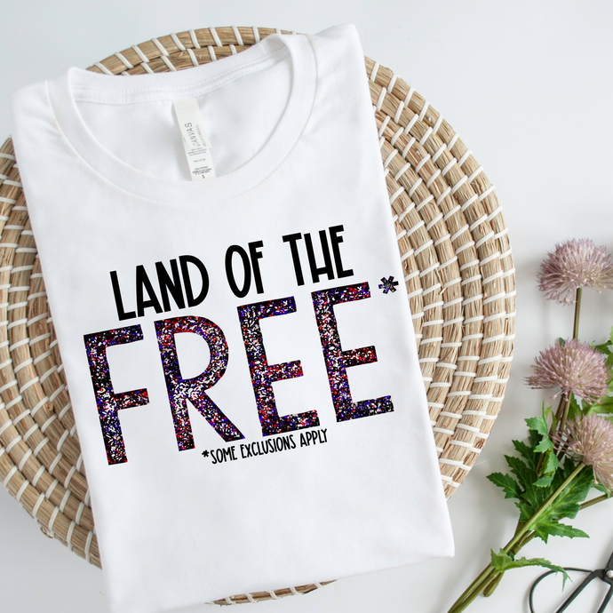 LAND OF THE FREE  - DTF Transfer