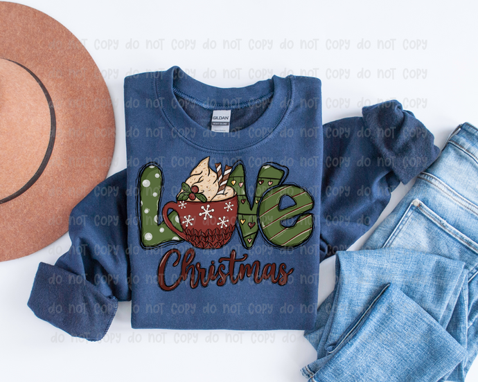 Love Christmas  – DTF Transfer