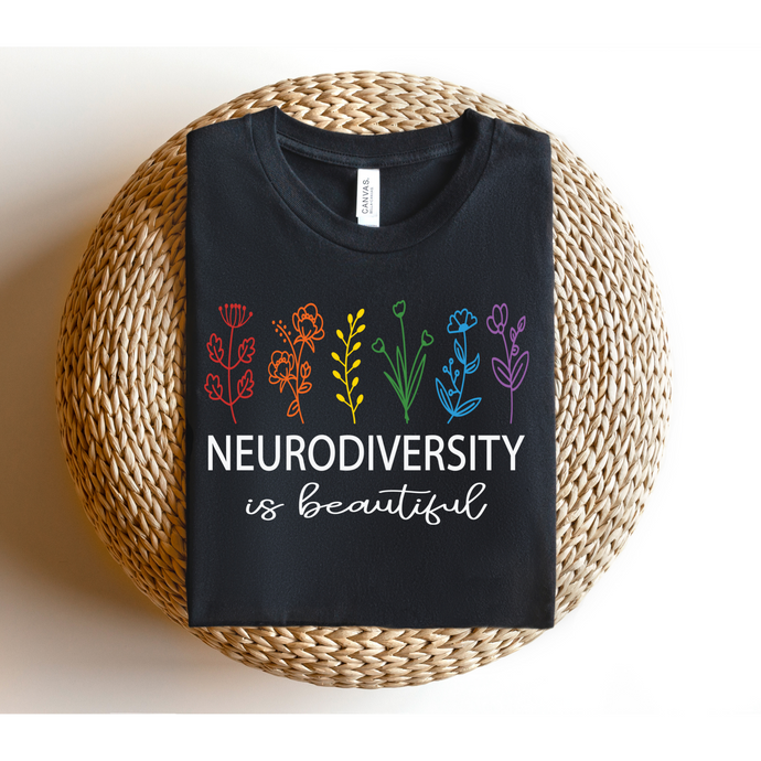 NEURODIVERSITY FLOWERS - DTF Transfer
