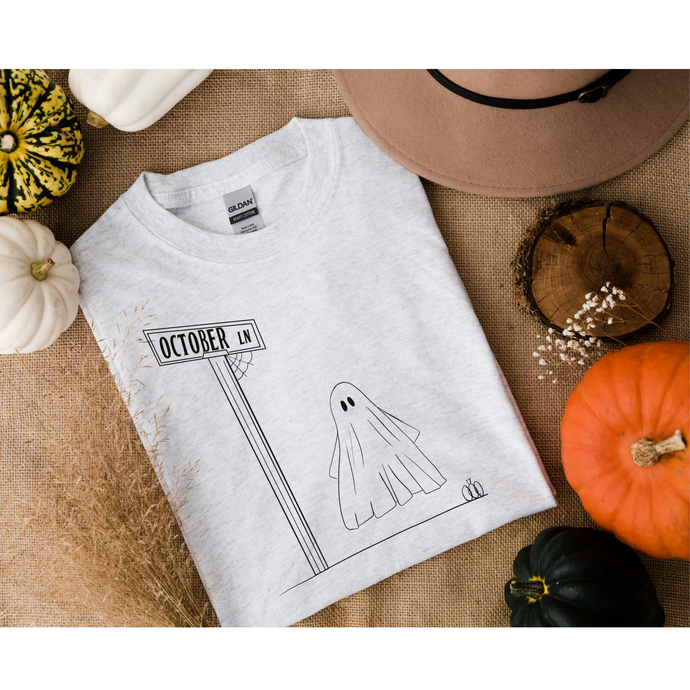 OCTOBER LANE BW  - DTF Transfer