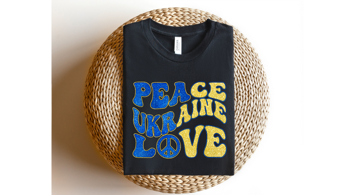 PEACE LOVE  - DTF Transfer