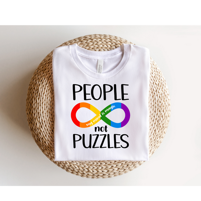 PEOPLE NOT PUZZLES - DTF Transfer