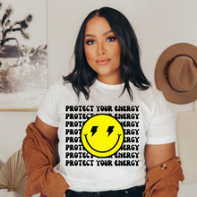 Load image into Gallery viewer, PROTECT YOUR ENERGY  - DTF Transfer
