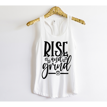 Load image into Gallery viewer, RISE AND GRIND (BLACK)  – DTF Transfer
