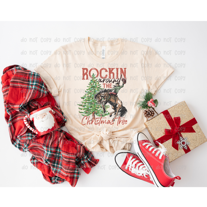 ROCKIN AROUND  – DTF Transfer