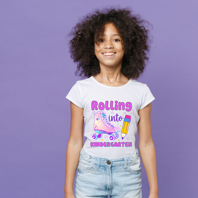 ROLLING INTO KINDERGARTEN – DTF Transfer