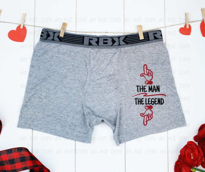Red The Man The Legend - DTF Transfer