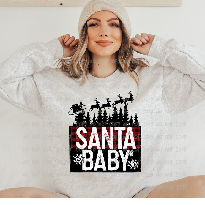 SANTA BABY  – DTF Transfer