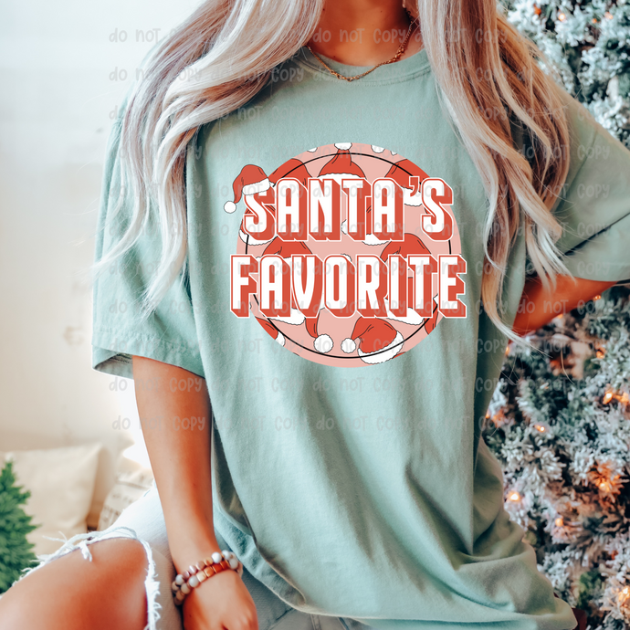 SANTAS FAVORITE  – DTF Transfer