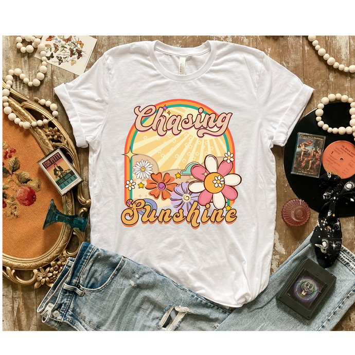 CHASING SUNSHINE  – DTF Transfer