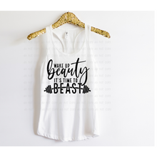 Load image into Gallery viewer, WAKE UP BEAUTY  – DTF Transfer (BLACK)
