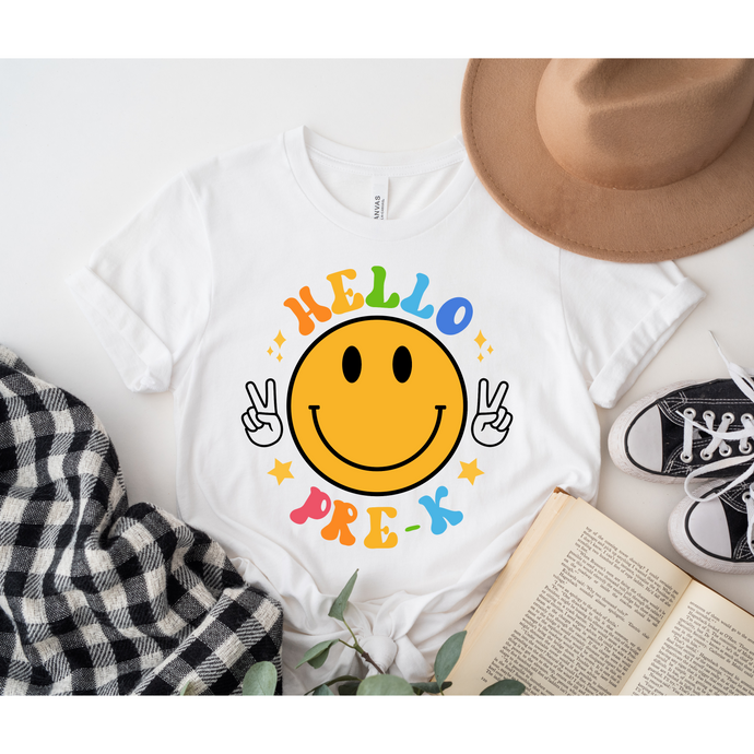 STAY HAPPY PRE-K  - DTF Transfer