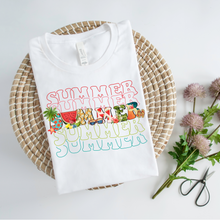 Load image into Gallery viewer, FRUIT SUMMER VIBES STACKED  - DTF Transfer
