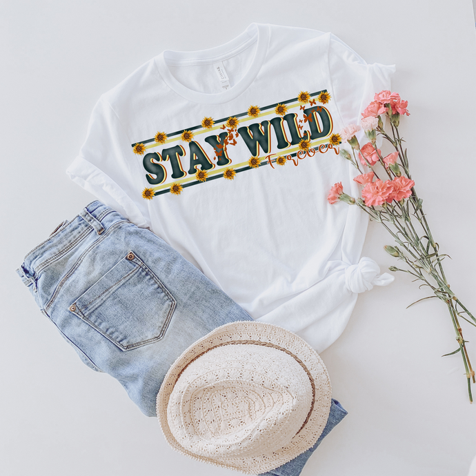 WILD SOUL FLOWER FOREVER  - DTF Transfer