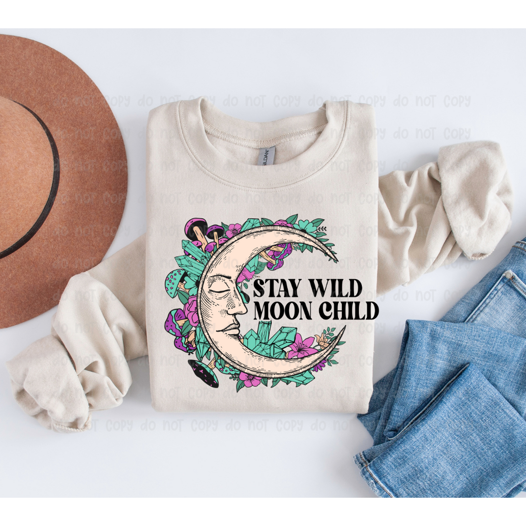 STAY WILD MOON CHILD TRANSFER