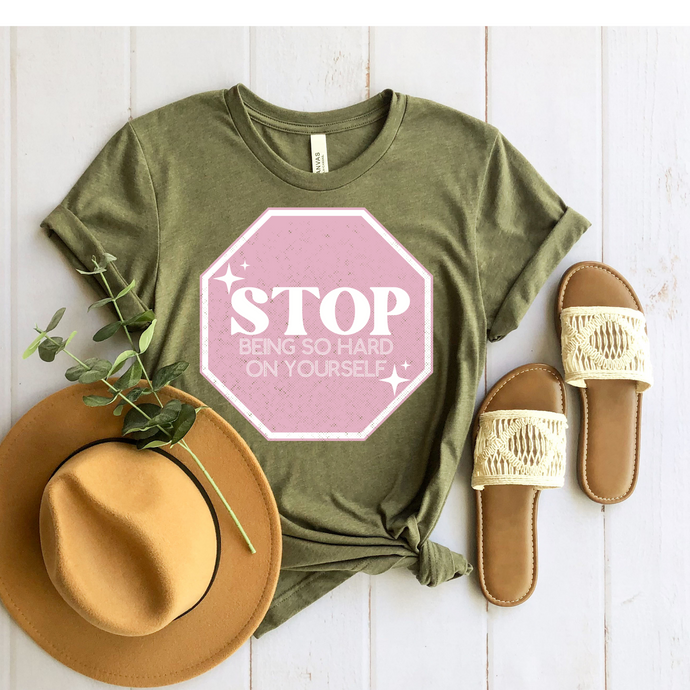 STOP DISTRESSED  - DTF Transfer