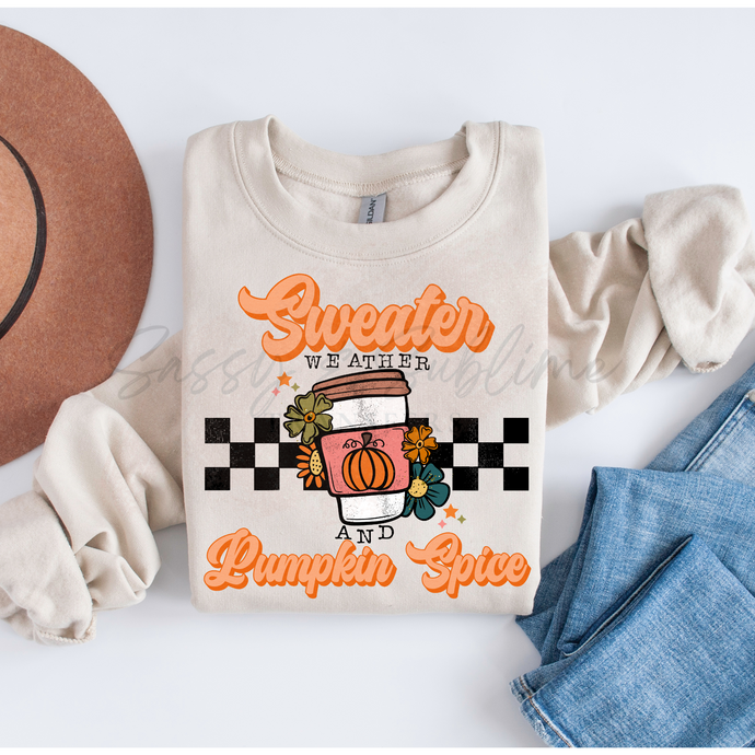 SWEATER WEATHER COFFEE – DTF Transfer