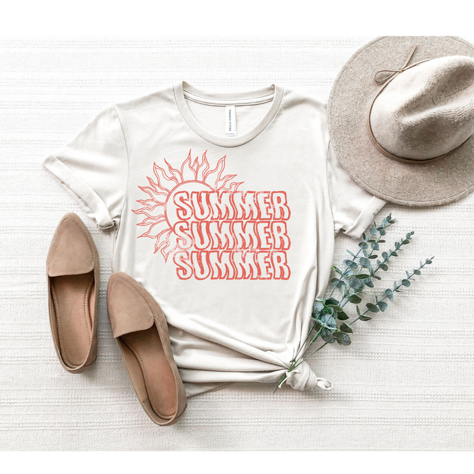 summer waves - DTF Transfer