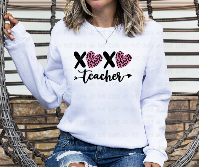 XOXO Teacher - DTF Transfer