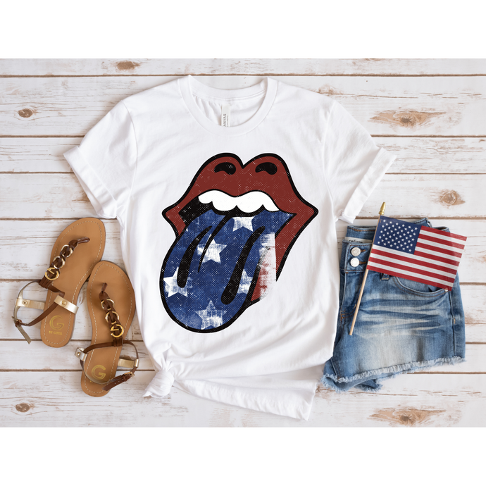 VINTAGE STAR KISS  - DTF Transfer