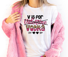 Load image into Gallery viewer, V is for Vodka Glitter - DTF Transfer
