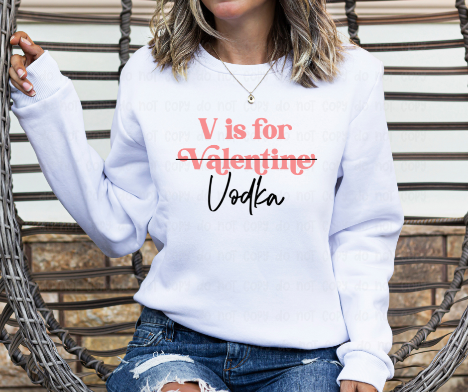 V is for Vodka TRANSFER