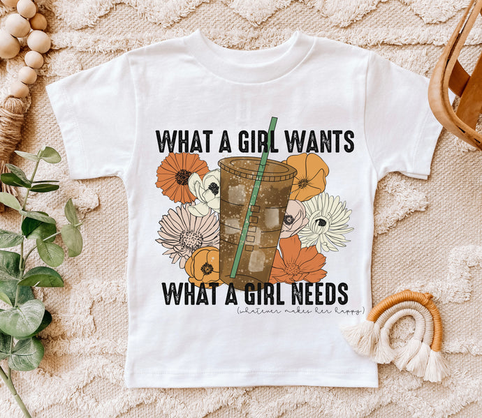 WHAT A GIRL WANTS  - DTF Transfer