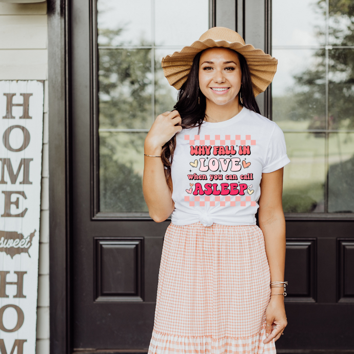 WHY FALL IN LOVE  – DTF Transfer