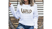Load image into Gallery viewer, Wild is her favorite color  - DTF Transfer
