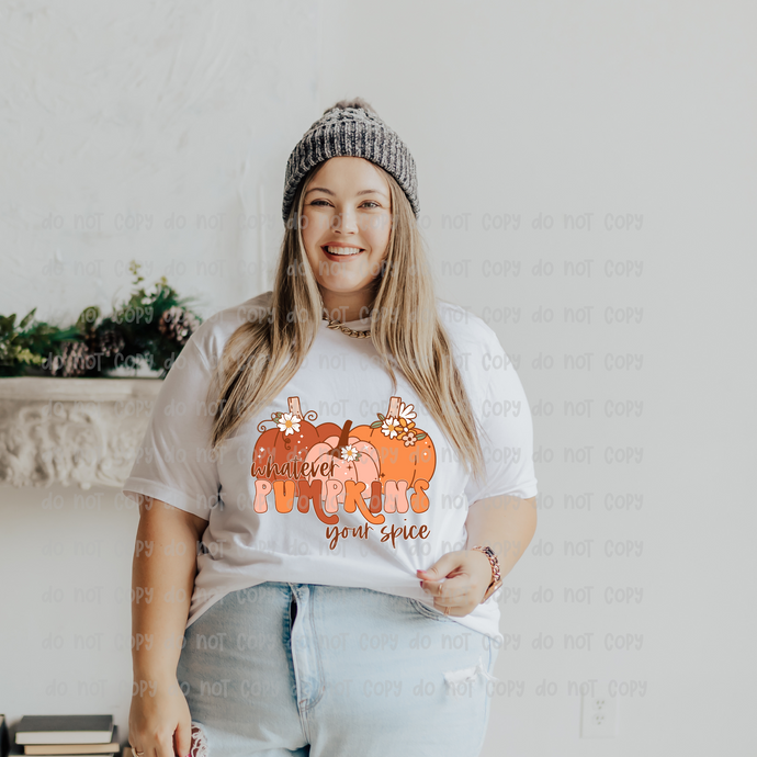 WHATEVER PUMPKINS  – DTF Transfer