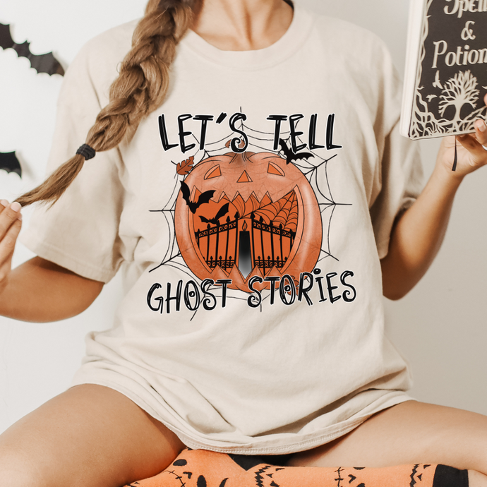 TELL ME GHOST STORIES – DTF Transfer