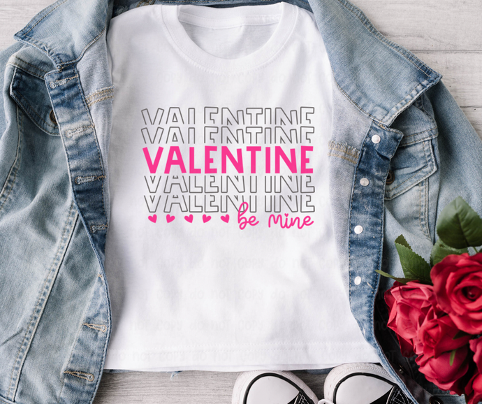 Stacked Valentine - DTF Transfer