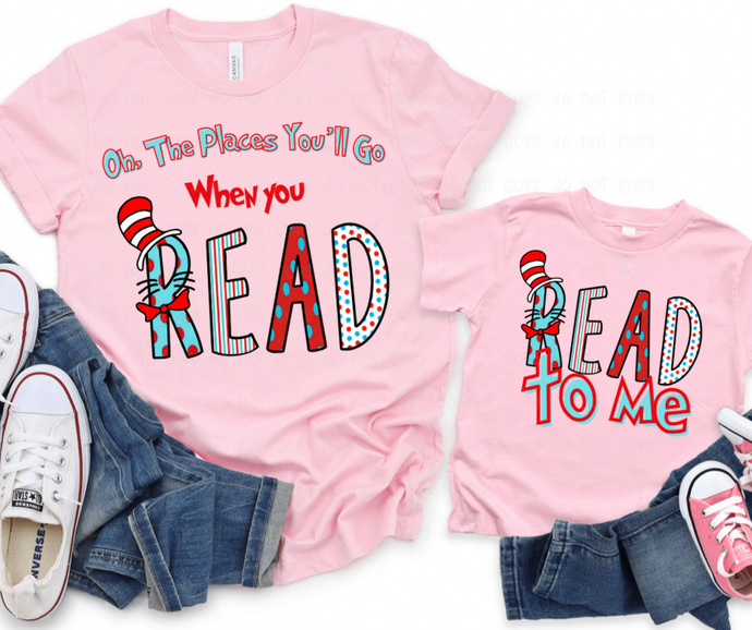 Read To Me  - DTF Transfer