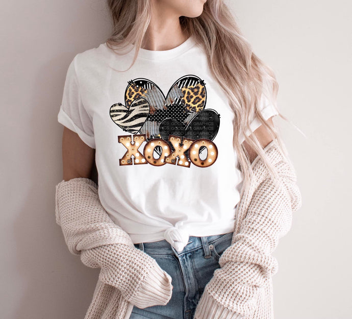 Animal Print XOXO - DTF Transfer