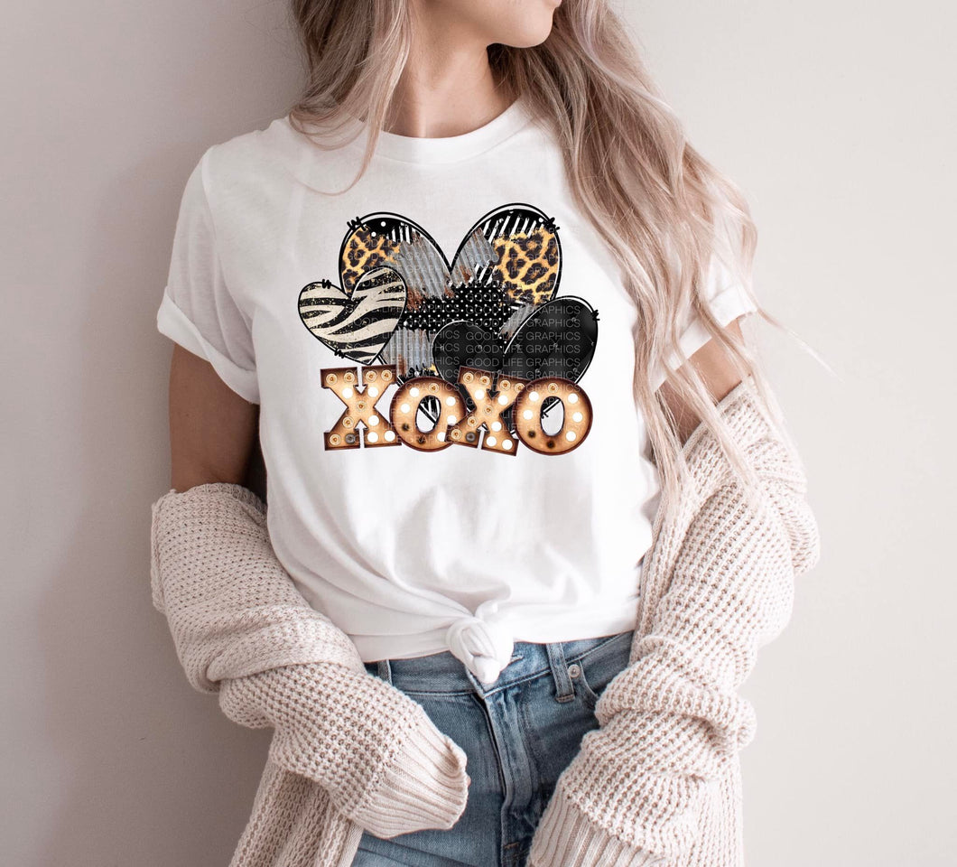 Animal Print XOXO TRANSFER